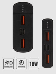 10000Mah PD + QC USB-C Snabbladdning Forever Core Powerbank