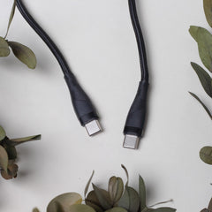 100W USB-C till USB-C PD Snabbladdningskabel – För iPhone 17/16/15, Samsung & Laptop/MacBook