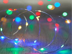10m RGB Tråd LED-strip, 100 LEDs MultiFärg