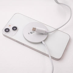 15W MagSafe-kompatibel Trådlös laddare Snabbladdning FOREVER