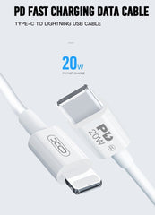 2M Snabbladdning 20W iPhone kabel för iPhone 11/12/13/ 14 USB-C till Lightning