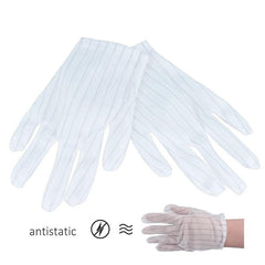 Antistatiska handskar Arbetssäkerhet Elektronisk storlek L