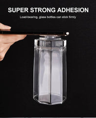 4-Pack Devia Universalhållare Magiska Sticker - Transparent