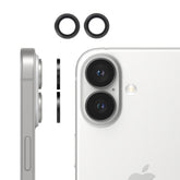 2-Pack - iPhone 16 - 9H kameraskyddsglas