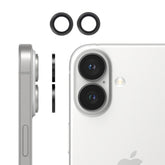 2-Pack - iPhone 16 Plus - 9H kameraskyddsglas