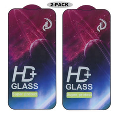 2-Pack iPhone 17 Pro Max / 16 Pro Max HD 9D Härdat Glas Tempered glass