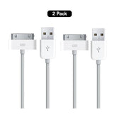 2-Pack iPhone 4s Laddningskabel iPad 1,2,3 /iPod/iPhone 3 ,4 ,4s