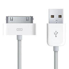 2-Pack iPhone 4s Laddningskabel iPad 1,2,3 /iPod/iPhone 3 ,4 ,4s