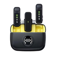 2i1 trådlös Minimikrofon Lighting + USB-C-kontakt, brusreducering WIWU-WM003