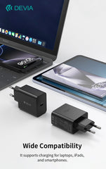 45W USB-C PD snabbladdare – Snabbladdning för mobiltelefoner och surfplattor