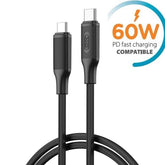 60W USB-C till USB-C PD Snabbladdning kabel Samsung, iPhone 15/16/17