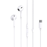 Apple iPhone 17/16/15 kompatibla USB-C In-Ear Hörlurar med Mikrofon EarPods