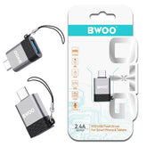 USB-C till USB OTG-Converter Adapter Kontakt - BAWOO
