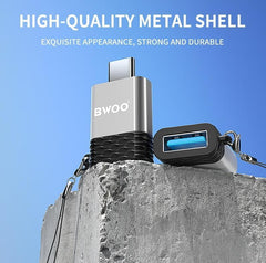 USB-C till USB OTG-Converter Adapter Kontakt - BAWOO