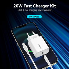BWOO 20W USB-C Snabbladdare PD – iPhone, Samsung, Xiaomi & Alla USB-C Enheter