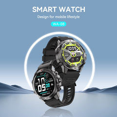 BWOO WA-08 Smartwatch 1.43” AMOLED – Puls, SpO2, Sport, IP67, Bluetooth