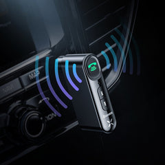 Baseus Bluetooth 5.0 AUX Ljudmottagare 3,5mm – Handsfree Bilsats Svart
