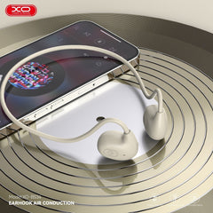 Bluetooth Bone Conduction Trådlös Handsfree hörlurar XO -Svart