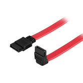 DELTACO SATA/SAS Kabel 0.3m – Vinklad (Ned) till Rak