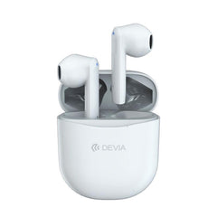 DEVIA TWS Joy BT 5.0 Stereo Hörlurar med laddbox - Vit