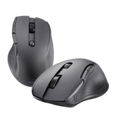 Deltaco Bluetooth Silent Trådlös Mus – Ergonomisk, 800–1600 DPI, Svart