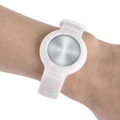Deltaco Silikonarmband till Apple AirTag - Vit