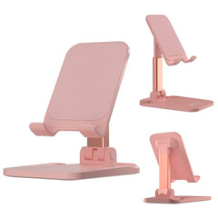 Devia EL161 Justerbart Hopfällbart Mobil- & Surfplattehållare – Rosa