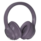 Devia Kintone Vikbara On-Ear 40mm Trådlösa Bluetooth HD-hörlurar Lila