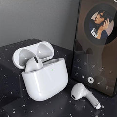 Earpods 5.3 Digitala trådlösa Bluetooth hörlurar med brusreducering och trådlös laddning