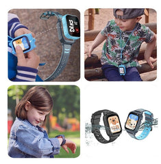 FOREVER 4G GPS WiFi Smartklocka för Barn med hängsmycke KW-510 - Svart