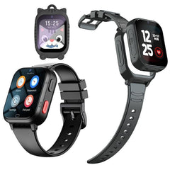 FOREVER 4G GPS WiFi Smartklocka för Barn med hängsmycke KW-510 - Svart