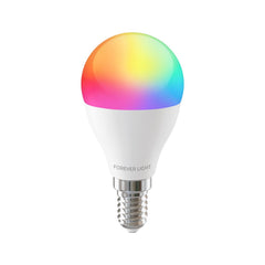 FOREVER RGB LED E14 Glödlampa 5W Ekvivalent 42W 500lm 4000k med Fjärrkontroll