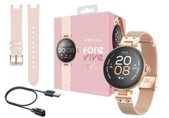 FOREVER Smartklocka ForeVive Petite SB-305 Med Extra Rem Rosaguld