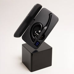 Forever BH-100 Bluetooth 5.4 Headset 12 timmars samtalstid, laddningsfodral