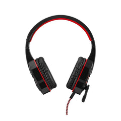 Gaming Headset Hörlurar AULA Prime Stereo Basic - Svart/Röd