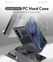 Goospery Skal för Samsung Galaxy Z Fold8 Ultra Mercury Hard PC Transparent Skydd