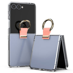 Goospery skal för Samsung Galaxy Z Flip8 med Mercury Golden Bell Ring / Hållare