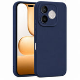 Honor 600 Lite - Matt TPU Mjuk Skal - Mörkblå