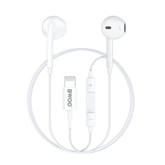 Kompatibel iPhone in-ear hörlurar, iPhone X/11/12/13/14 - Vit