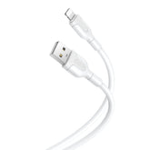 Lightning Laddkabel för iPhone – Snabbladdning & Dataöverföring 1m Vit