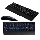 MEGINGJÖRD Fullständigt mekaniskt speltangentbord – RGB, engelsk och arabisk layout