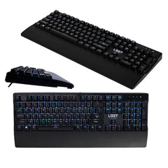 MEGINGJÖRD Fullständigt mekaniskt speltangentbord – RGB, engelsk och arabisk layout