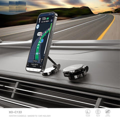 Magnetisk Mobilhållare rörlig till Bil Universal - Svart