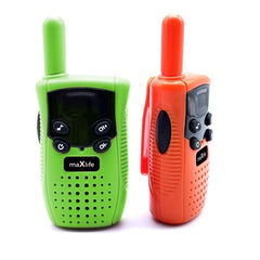 Maxlife MXWT-100 walkie-talkie set för barn orange-grön