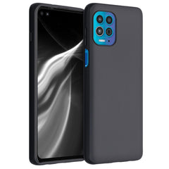 Motorola Moto G100 5G - Matt TPU Mjuk Skal - Svart