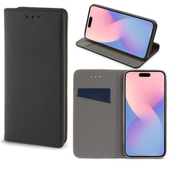Motorola Moto G37 - Smart Magnet Mobilplånbok - Svart