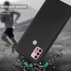 Motorola Moto G50 - Matt TPU Mjuk Skal - Svart
