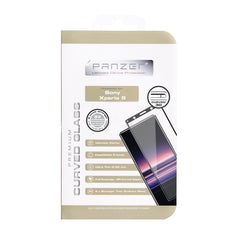 PANZER® Premium Skärmskydd för Sony Xperia 5 – Full-Fit Silikatglas 9H