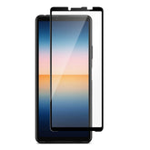 PANZER® Premium Skärmskydd för Sony Xperia 10 III – Full-Fit Silikatglas 9H