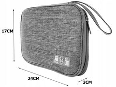 Researrangörsväska för bärbar dator, mobiltillbehör, Anti-fuktförvaring
